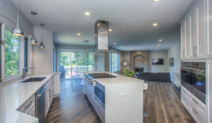 Gourmet Kitchen In Luxury Home